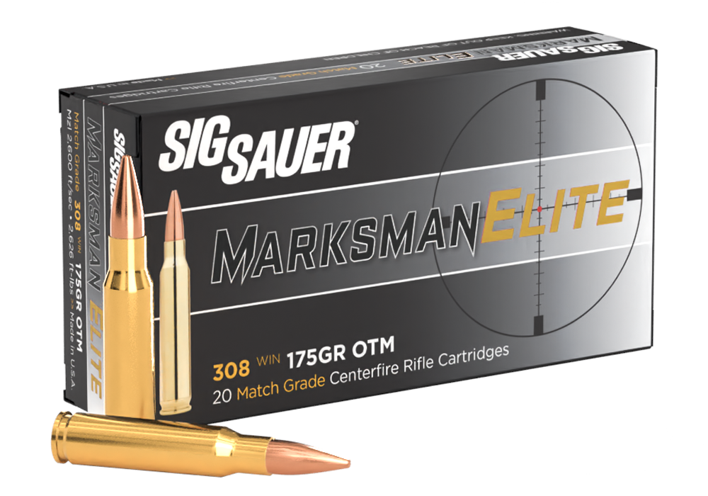308Win Marksman Elite, 175 Gr OTM, 20 Count