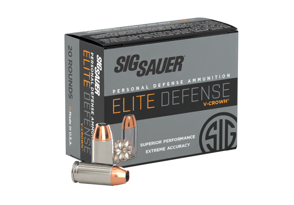 40S&W, 180GR, Elite V-Crown, JHP