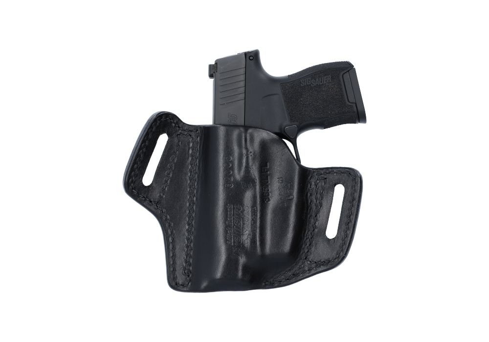 Details about   J&J SIG P365 XL W/ LIMA LASER OWB W/ CLIP FORMED LEATHER HOLSTER W/ THUMB BREAK 
