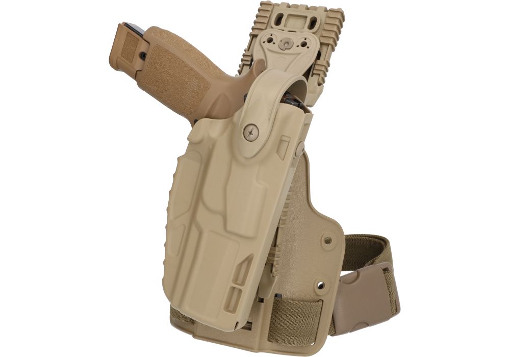 Safa Tactical Thigh Strap Quick Locking System Gun Accessories Leg QLS 19 22