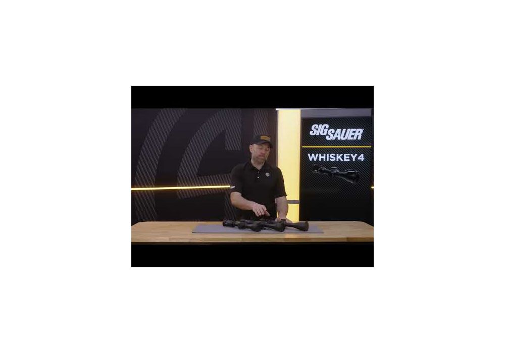 WHISKEY4 4-16X44MM EXPOSED ZERO STOP, NON-ILLUMINATED (FFP)