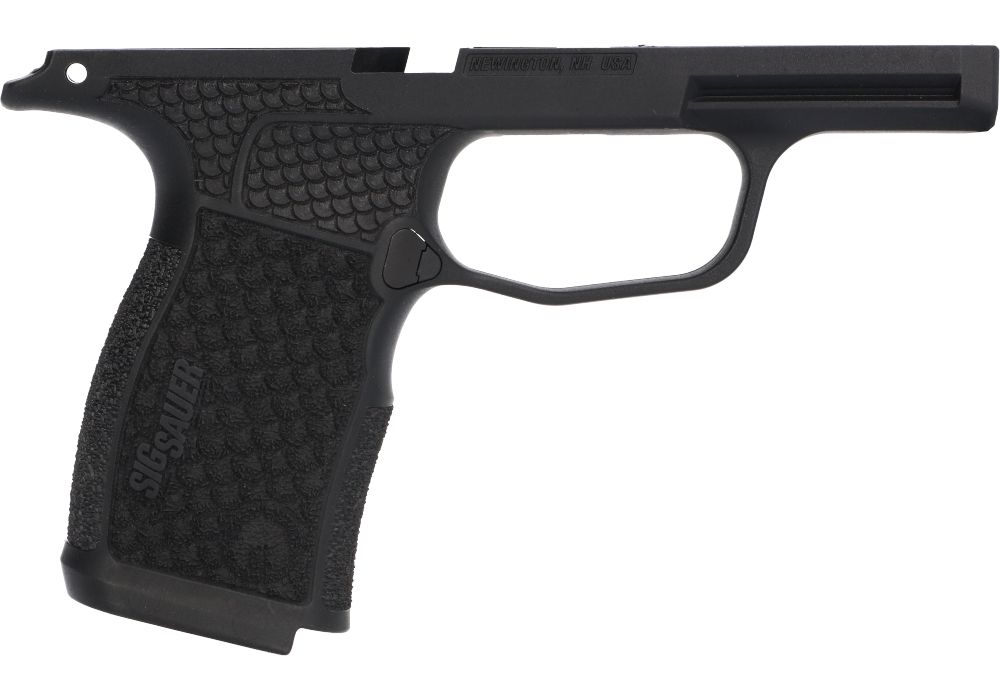 P365X/XL 9MM/380 LASER ENGRAVED GRIP MODULE - BLACK - GRAYGUNS