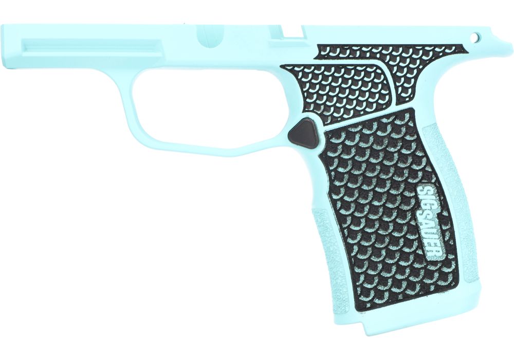P365X/XL 9MM/380 LASER ENGRAVED GRIP MODULE - BLUE - GRAYGUNS