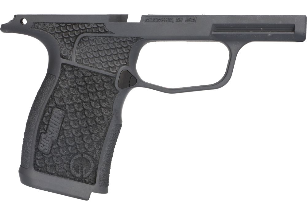P365X/XL 9MM/380 LASER ENGRAVED GRIP MODULE - GRAY - GRAYGUNS
