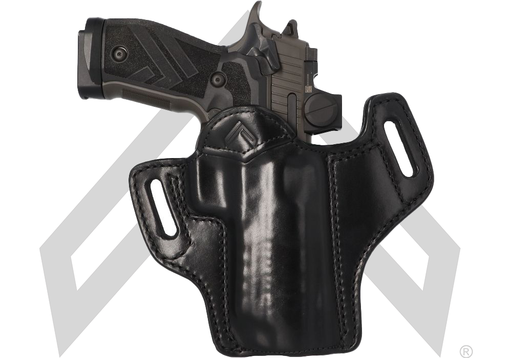 P226-XFIVE LEGION RX OWB PREMIUM LEATHER HOLSTER - MITCH ROSEN