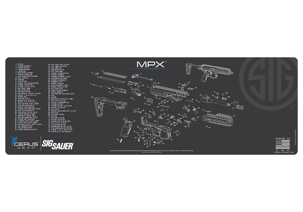 MPX Gun Mat - Cerus Gear