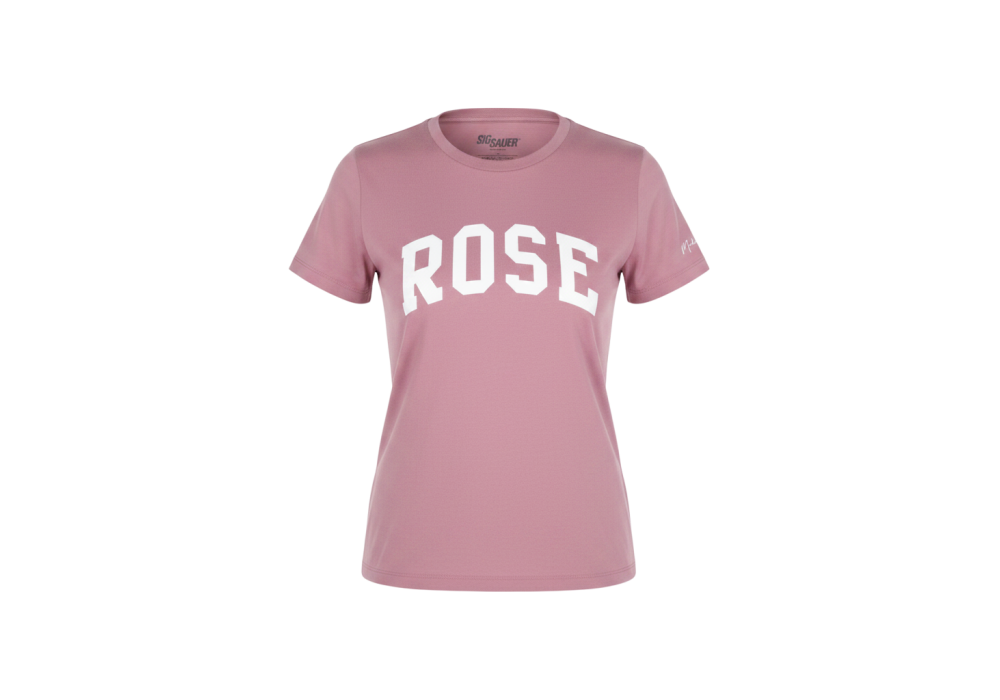 ROSE CLASSIC CREWNECK T-SHIRT