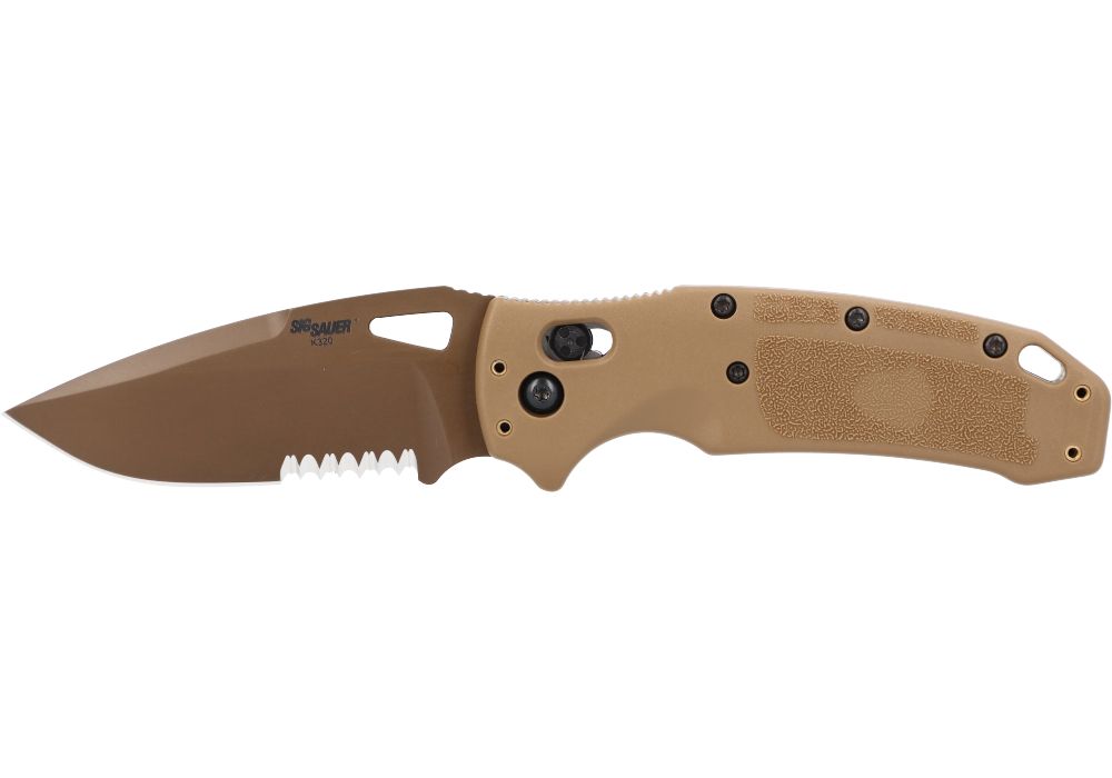 SIG SAUER K320 M17/M18 DROP POINT FOLDING KNIFE – HOGUE