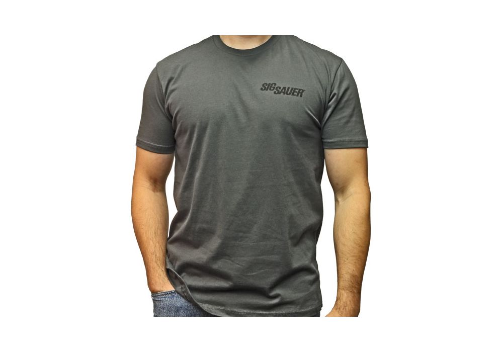SIG SAUER Logo Crew Neck Logo T-Shirt Größe S-5XL 