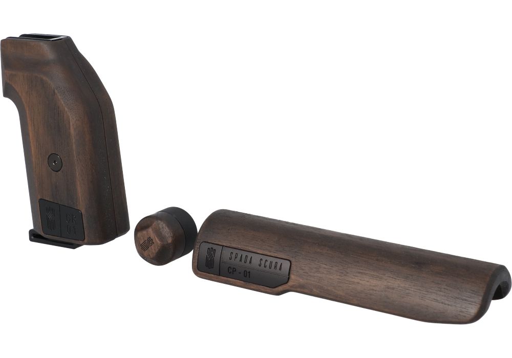 CROSS WOOD GRIP SET - STAINED WALNUT - SPADA SCURA