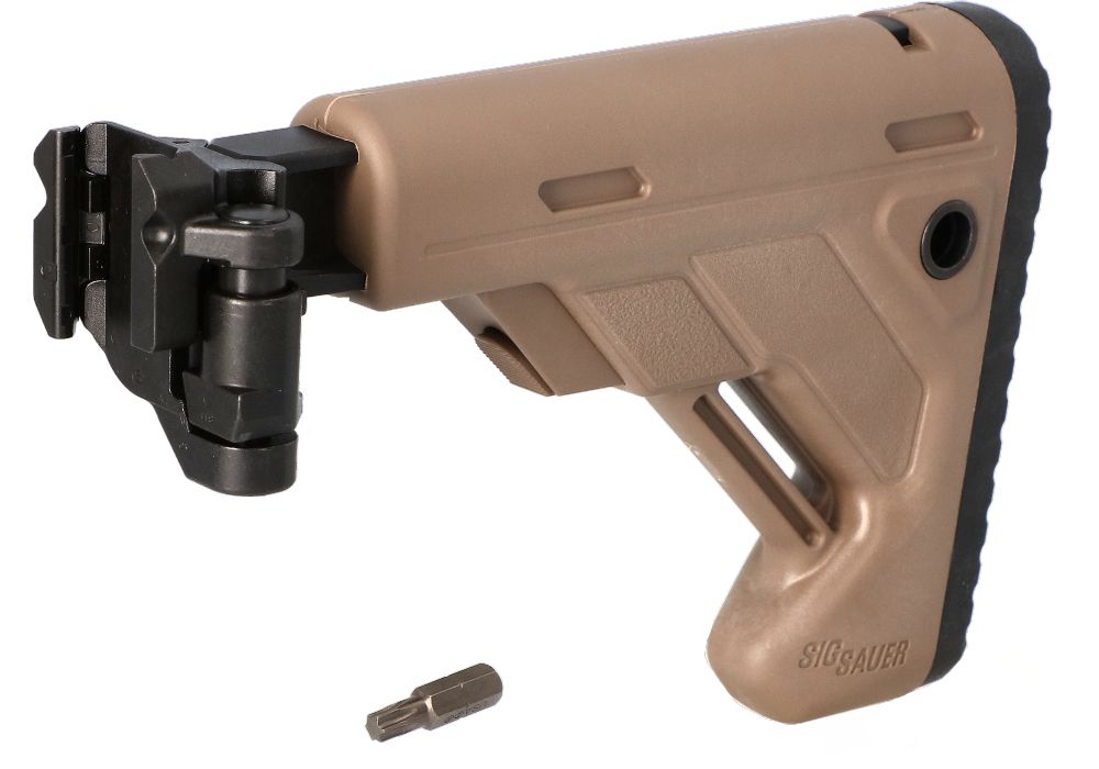 MCX COLLAPSINGTELESCOPING タイプストック SIG SAUER Telescoping/Folding Stock, MCX, MPX, FDE
