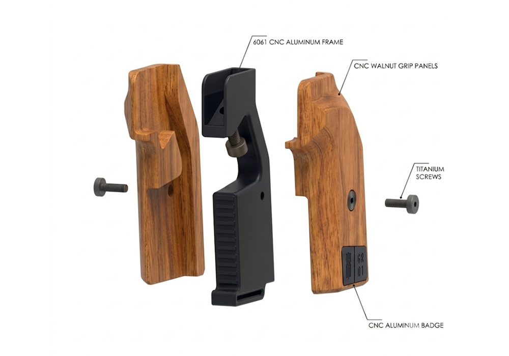 注意　コタさん　専用　U110 Senior Wood Stock Type CROSS WOOD GRIP - WALNUT - SPADA SCURA