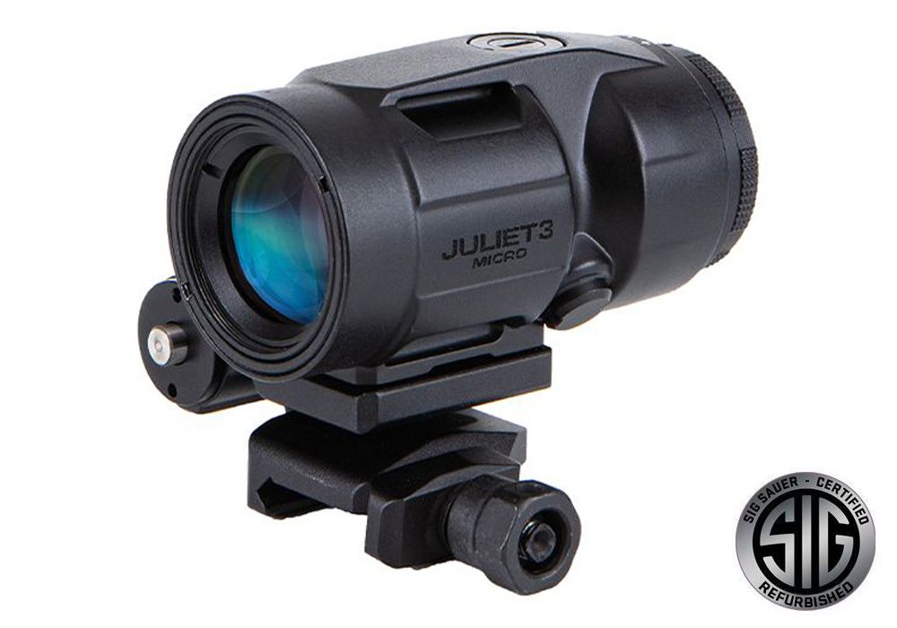 JULIET3-MICRO 3X MAGNIFIER 3X22MM - CERTIFIED REFURBISHED