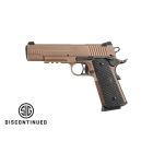 This SIG SAUER 1911 Emperor Scorpion is a unique, classic 45 caliber handgun featuring the stunning look and extreme durability of the SIG 1911 Emperor Scorpion series.