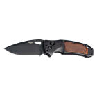 SIG SAUER K320 AXG CLASSIC DROP POINT FOLDING KNIFE - HOGUE