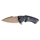 SIG SAUER X5 SPEAR POINT FOLDING KNIFE - FDE - HOGUE