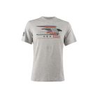 5.11 SIG SAUER SERRATED EAGLE SHORT SLEEVE TSHIRT - GRAY