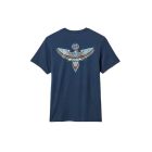 5.11 SIG SAUER CHROME EAGLE - MEN'S NAVY T-SHIRT