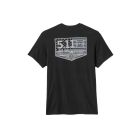 5.11 SIG SAUER CREST - MEN'S BLACK T-SHIRT