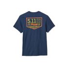 5.11 SIG SAUER CREST - MEN'S NAVY T-SHIRT