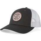 ROSE SNAPBACK TRUCKER HAT CHARCOAL
