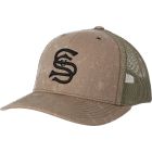 SAUER MARK SNAPBACK HAT - KHAKI