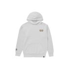 SIG INK SKULL HOODIE - LIGHT GRAY