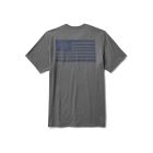 5.11 SIG SAUER SCHEMATIC FLAG - MEN'S GRAY T-SHIRT