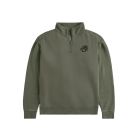 ROSE WOMEN'S QUARTER ZIP - ARMY GREEN