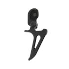 Customize your P320 firearm with this enhanced skeletonized stainless steel factory flat trigger replacement for a lighter, smoother, and more consistent pull.
