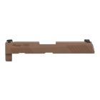 P320 CARRY/COMPACT 40 S&W/357 SIG 3.9" SLIDE ASSEMBLY, XRAY3 SIGHTS, COYOTE TAN