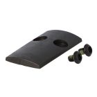SIGHT PLATE COVER, P320 X, ROMEO1PRO, W/ SCREWS, BLK