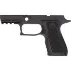 P320 XCOMPACT 9MM/40/.357 LASER ENGRAVED GRIP MODULE - BLACK, MEDIUM GRIP