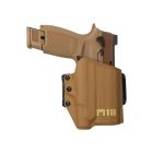 P320-M18 OWB BLACKPOINT TACTICAL LIGHT-BEARING HOLSTER, COYOTE BRN RH
