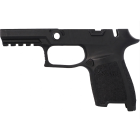 P320 COMPACT 9MM/40/.357 MANUAL SAFETY GRIP MODULE - BLACK, MEDIUM GRIP