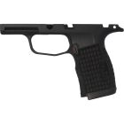 P365X/XL 9MM/380 MANUAL SAFETY LASER ENGRAVED GRIP MODULE - BLACK