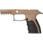 P320 XCARRY 9MM/40/.357 GRIP MODULE - COYOTE TAN, MEDIUM GRIP - MIRZON