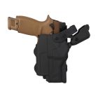 P320/M17/M18 OWB ALIEN GEAR LEVEL 3 RETENTION DUTY LIGHT-BEARING HOLSTER - RH