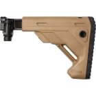 MCX/MPX FOLDING AND TELESCOPING STOCK, COYOTE, LOCKING HINGE