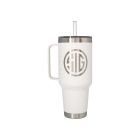 SIG SAUER 42 OZ STRAW MUG YETI RAMBLER - WHITE