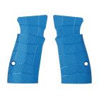 P365-AXG ALUMINUM GRIDLOK GRIP PANELS - BLUE - LOK GRIPS