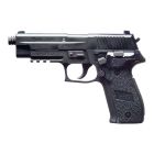 SIG SAUER P226 air pistol Replica of the original Navy Seals' side arm. SIG SAUER P226 Pellet Gun is a 177 pellet, 12 Gram CO2 system, muzzle velocity 430fps.  