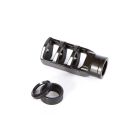 TREAD 3-CHAMBER COMPENSATOR, 5.56 MM, 1/2 X 28