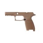 P320/P250 CARRY 9MM/40/.357 GRIP MODULE - COYOTE TAN, SMALL GRIP