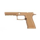 P320 XFULL 9MM/40/.357 GRIP MODULE - COYOTE TAN, MEDIUM GRIP (MAGWELL & WEIGHT COMPATIBLE)