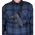 Blackpoint Premium Tactical Chest Holster - Multifit, for an active lifestyle such as hunting or backpacking, this chest holster allows for quick, safe access.