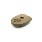 P320 FULL/COMPACT FLUSH FIT MAGAZINE BASEPLATE, COYOTE