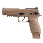 SIG SAUER M17 co2 air pistol - easy to use, 177 pellet replica of the US Army's MHS Pistol, self-contained magazine, 380fps semi-auto | SIG SAUER M17 air pistol
