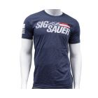 Show off your patriotism with the SIG SAUER Nine Line apparel Patriotic shirt.