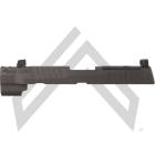 P320 LEGION FULL-SIZE 9MM 3.9" INTEGRATED COMPENSATOR SLIDE ASSEMBLY, OPTIC READY, GRAY